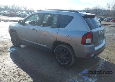 2016 Jeep Compass 75Th Anniversary из США, поврежденный, VIN 1C4NJDBB8GD737183